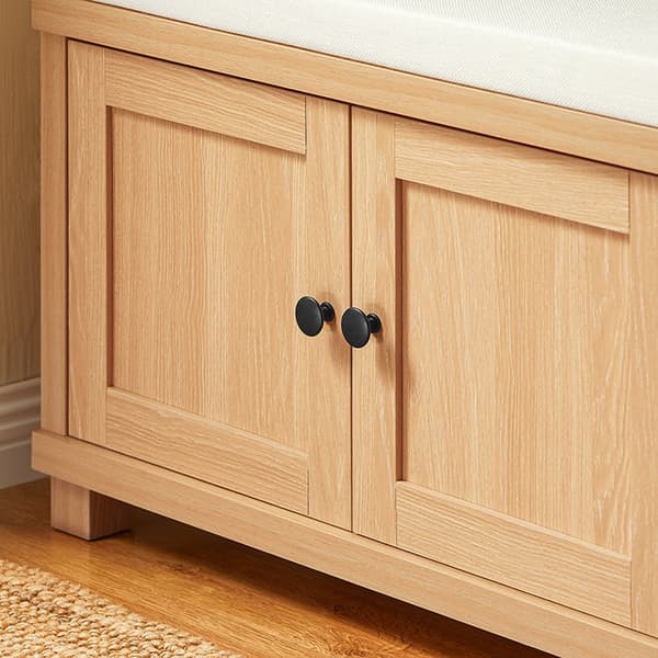 Rootzin käytäväpenkki - kenkävarastopenkki - Entrway Bench - Pehmeä pehmustettu istuin mukavuutta varten - 104 cm x 47cm x 35cm - enintään 3 väriä