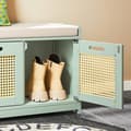 Pikkukuva 8 / 8: Rootz Shoe Storage Bench - Entryway -järjestäjä - kenkäkaappi - pehmustettu istuimen mukavuus - 90x45x35cm