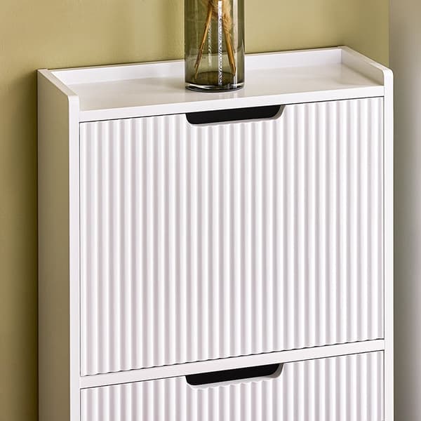 Rootz Space -Saving Shoe Cabinet - Footwear Storage - Shoe Organizer - Maximerar Space - 50x130x19cm