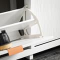 Miniatyrbillede 6 af 7: Rootz Shoe Cabinet - Shoe Storage - Footwear Organizer - Moderne design - kun 23 cm dyb - 104x82x23cm