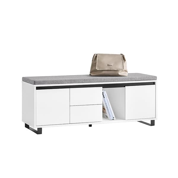 Rootz Shoe Cabinet - Storage Unit - Organizing Solution - Justerbare hylder - 110x42x35cm