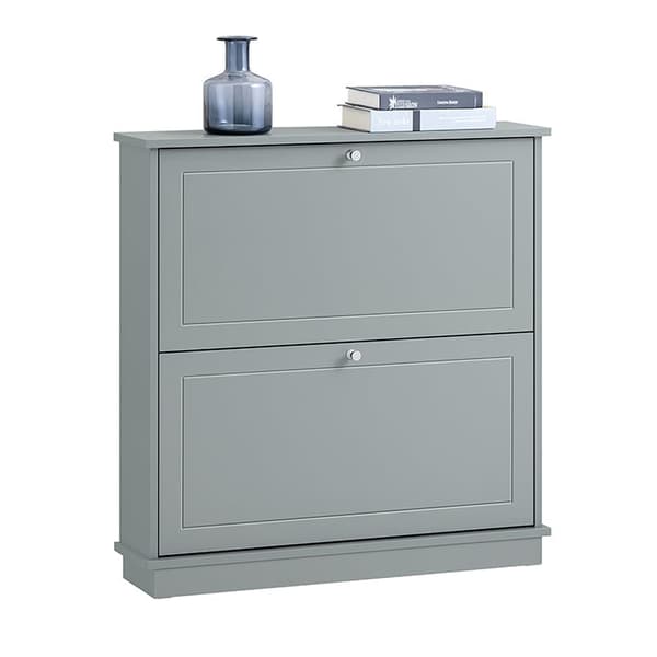 Rootz Shoe Storage Cabinet - Shoe Organizer - Entryway Shoe Rack - Robust vægmonterbar - 76x79x18cm
