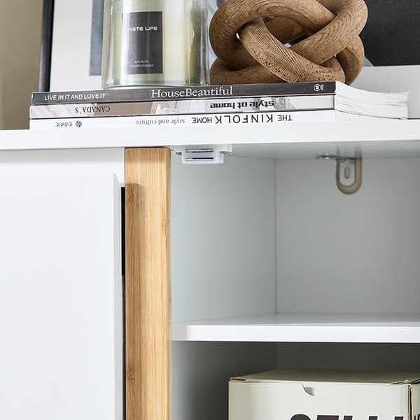 Rootz 3 -fackskorskåp - Lagringsarrangör - sko rack - dammfri åtkomst - 59 cm x 115 cm x 40 cm