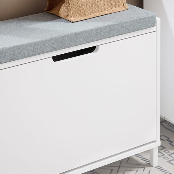 Rootz Entryway Shoe Cabinet - Shoe Storage - Shoe Organizer - Space Savering Design - 60x52x24cm