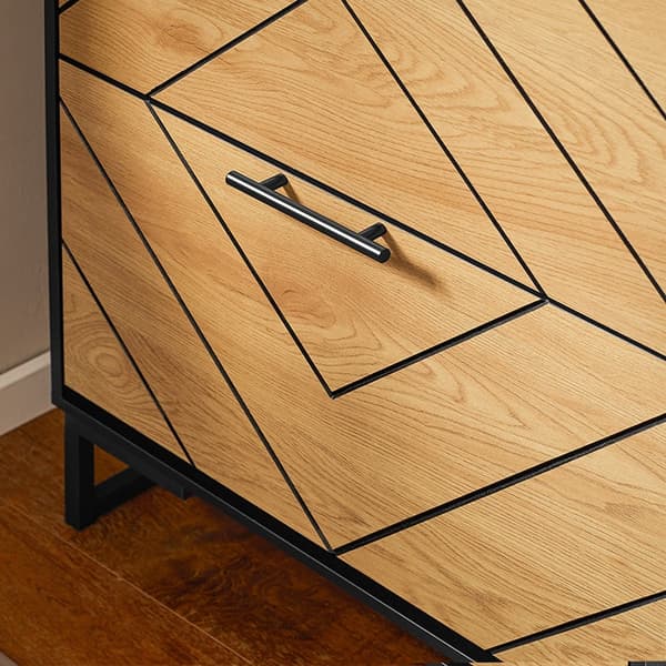 Rootz Shoe Cabinet - Skoorganisatör - Skorlagring - Justerbara fack - 62x125x24cm MDF & Metalben