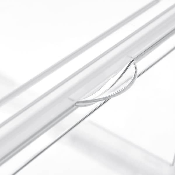 Skobox, stablebar skoorganisator, 36x28x22 cm, Transparent