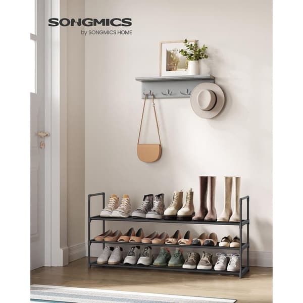 Skoreol, SONGMICS, 116x30 cm, Sort