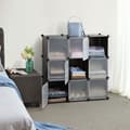 Miniatyrbild 3 av 6: Hyllsystem, SONGMICS LPC116WS, 93x31x93 cm, Vit