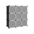 Miniatyrbild 1 av 6: Hyllsystem, SONGMICS LPC116WS, 93x31x93 cm, Vit