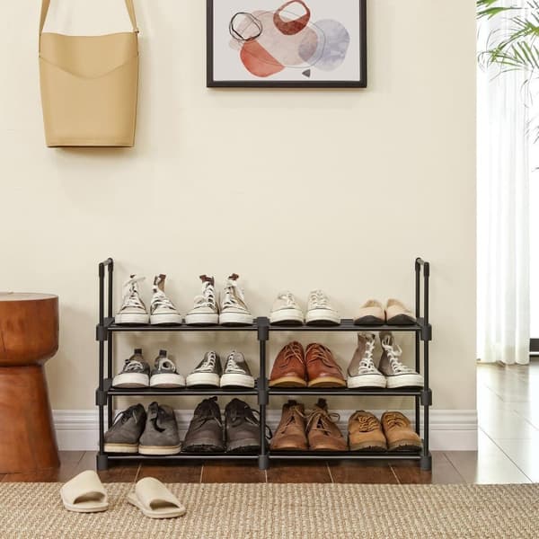 Sko Rack, SONGMICS, 45x30x106 cm, Sort