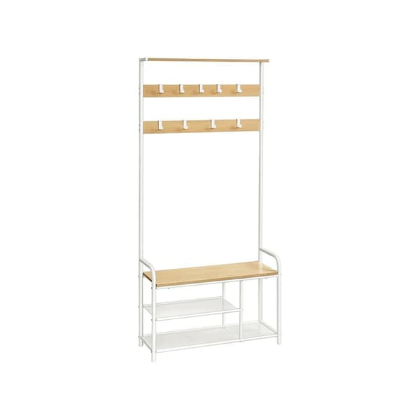 Garderobestativ, VASAGLE HSR409B01, 30x85 cm, Hvid