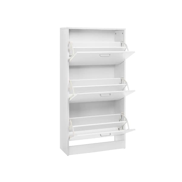 Sko skab, LBC602H, 60x120x24 cm, Hvid