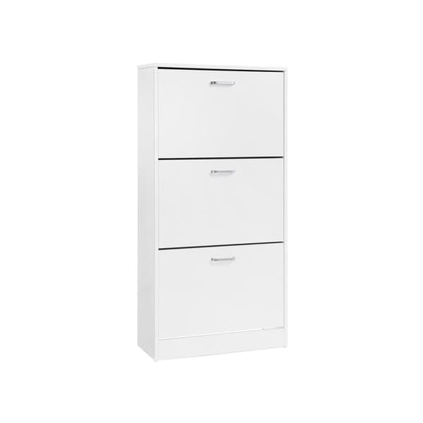 Sko skab, LBC602H, 60x120x24 cm, Hvid
