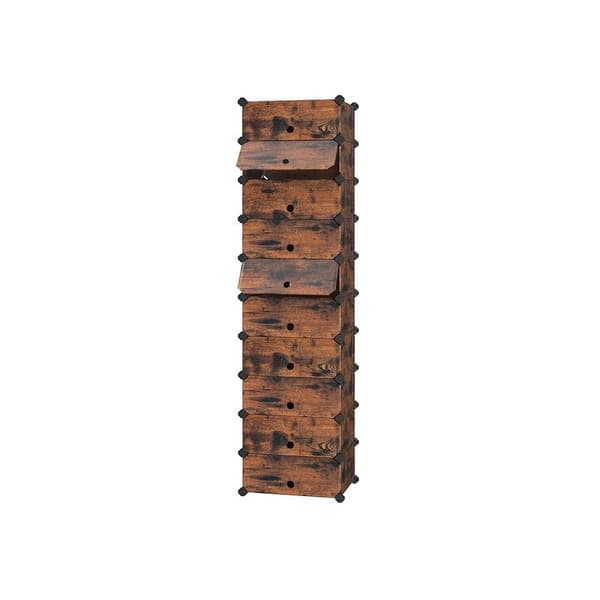 Kenkäteline, LPC010A01, 83x31x88 cm, Ruskea