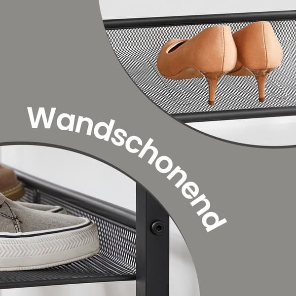Sko rack - skoarrangør med 5 lag