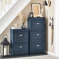 Miniatyrbillede 3 af 8: Rootz Shoe Cabinet - Shoe Storage - Footwear Organizer - Elegant & Stable Design - 53x118x24cm - Ideel til små indgange