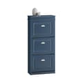 Miniatyrbillede 1 af 8: Rootz Shoe Cabinet - Shoe Storage - Footwear Organizer - Elegant & Stable Design - 53x118x24cm - Ideel til små indgange