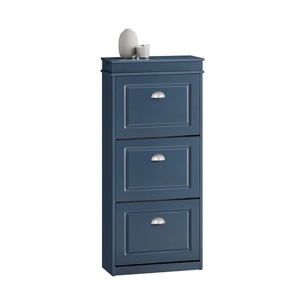 Rootz Shoe Cabinet - Shoe Storage - Footwear Organizer - Elegant & Stable Design - 53x118x24cm - Ideel til små indgange