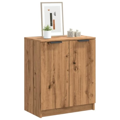 Skoskåp artisian ek 59x35x70 cm konstruerat trä