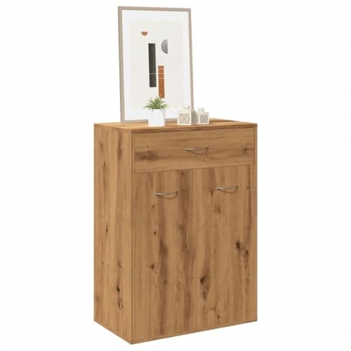 Skoskåp artisan ek 60x35x84 cm konstruerat trä