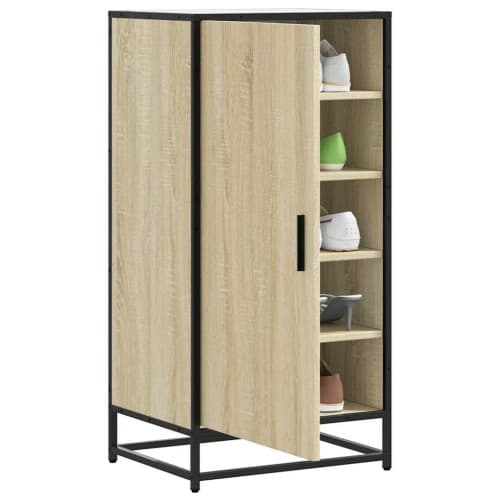 Skohylla sonoma-ek 48x38x97,5 cm konstruerat trä