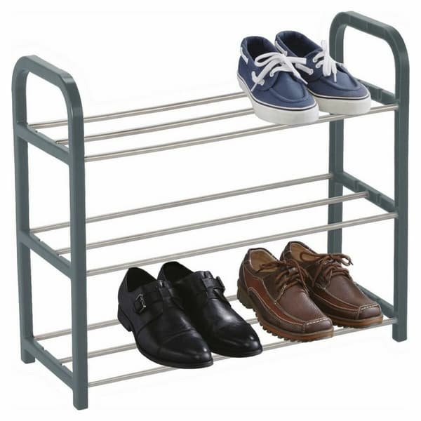 Skoställ Confortime Metall 3 nivåer 40 x 19 x 44 cm (40 x 19 x 44 cm)