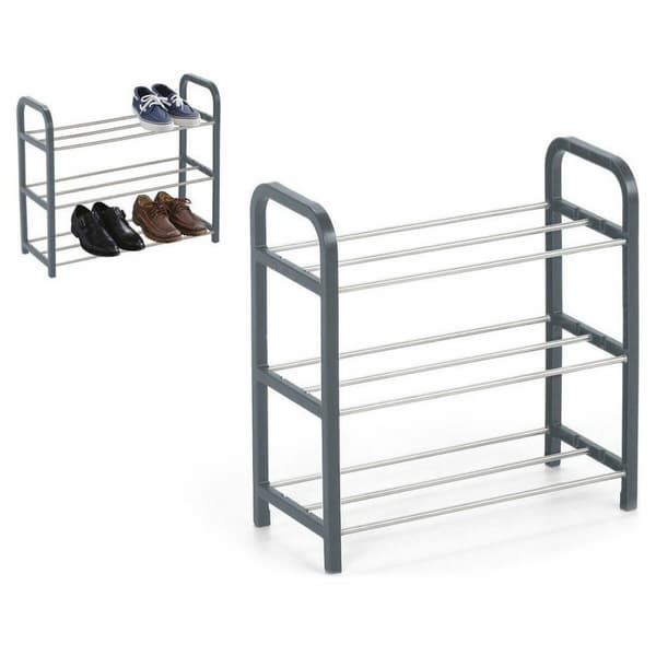 Skoställ Confortime Metall 3 nivåer 40 x 19 x 44 cm (40 x 19 x 44 cm)