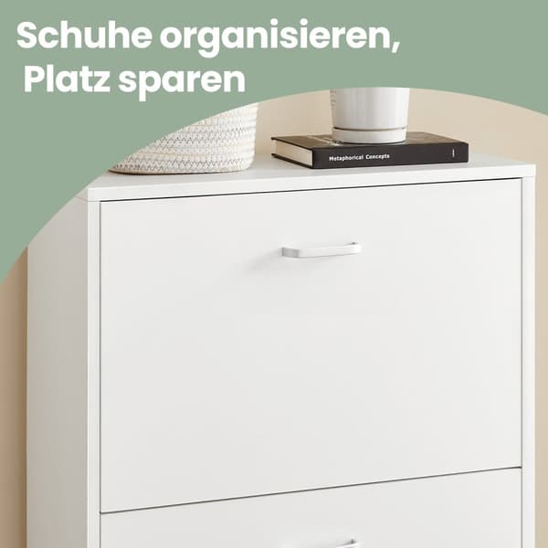Skodabinet, sko tilt med 2 ventiler, justerbare distributører