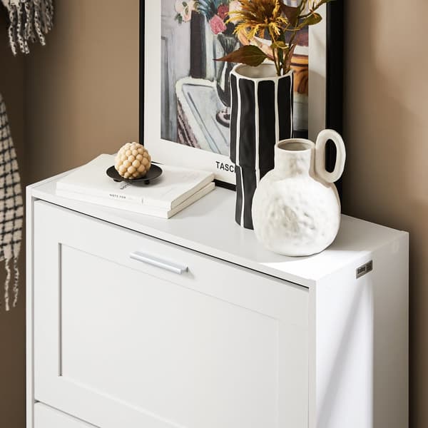 Sko Skab, FSR137-W, 60x25x80 cm, Brun