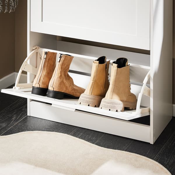 Sko Skab, FSR137-W, 60x25x80 cm, Brun