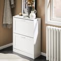 Miniatyrbillede 9 af 9: Sko Skab, FSR137-W, 60x25x80 cm, Brun