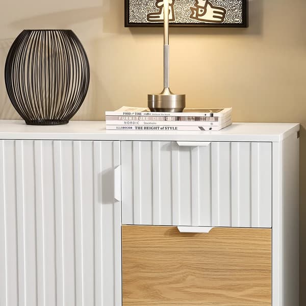Køkkensidebord, FSB91-WN, 75x35x76 cm, Hvid