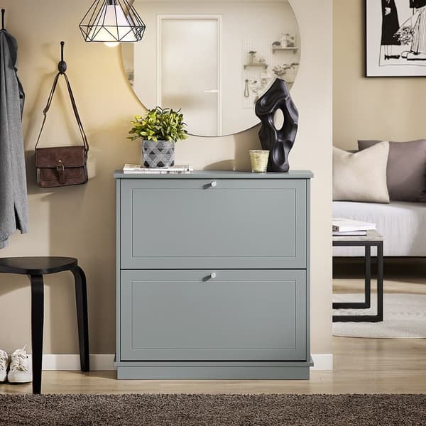 Skoskåp, FSR99-HG, 76x18x79 cm, Brun