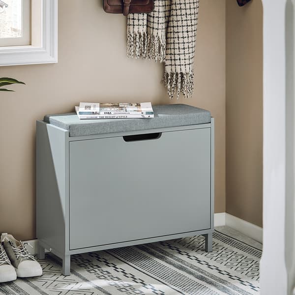 Kenkäpenkki, FSR151-K-HG, 60x24x52 cm, Harmaa