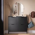 Miniatyrbillede 2 af 8: Sko Skab, FSR100, 100x19x90 cm, Hvid