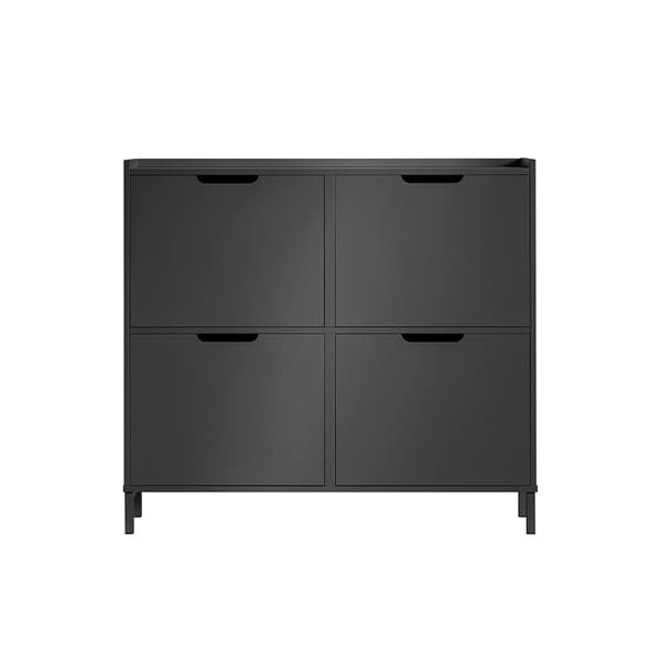 Sko Skab, FSR100, 100x19x90 cm, Hvid