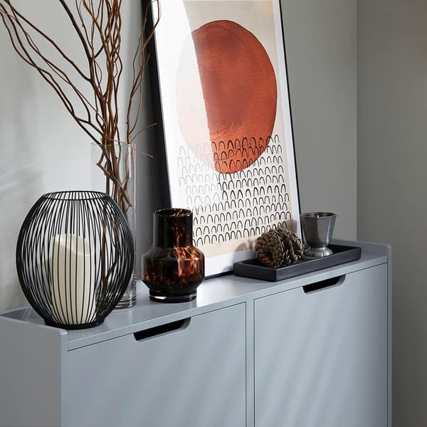 Kenkäkaappi, FSR100, 100x19x90 cm, Valkoinen