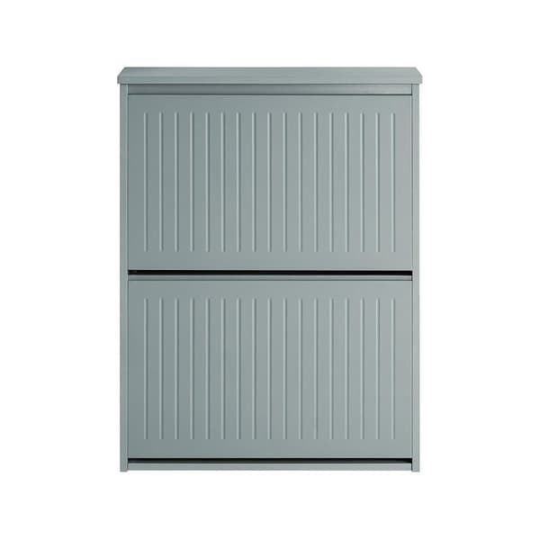 Skoskab, FSR165-K-HG, 26x81x61 cm, Grå