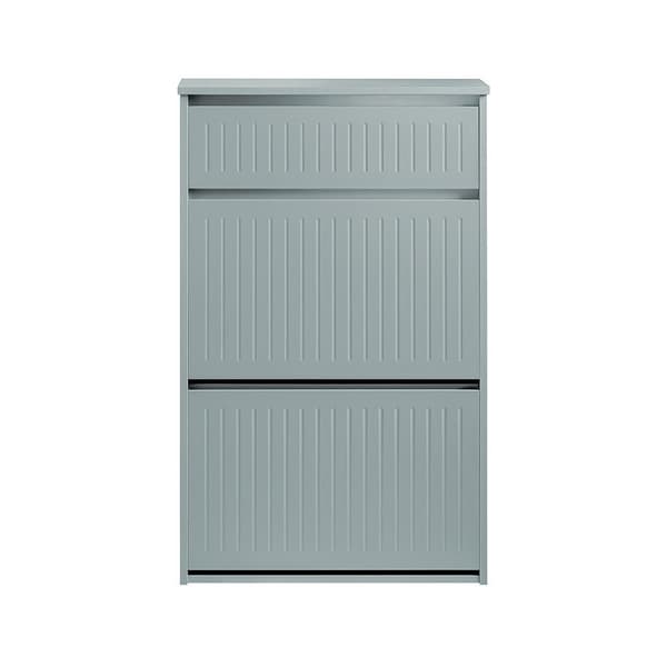 Skoskåp, FSR165-HG, 26x100x61 cm, Grå