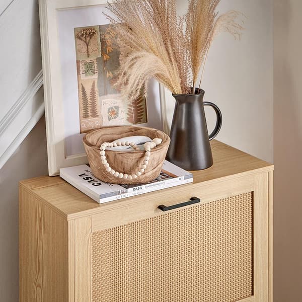 Sko Skab, FSR155-N, 60x24x127 cm, Brun