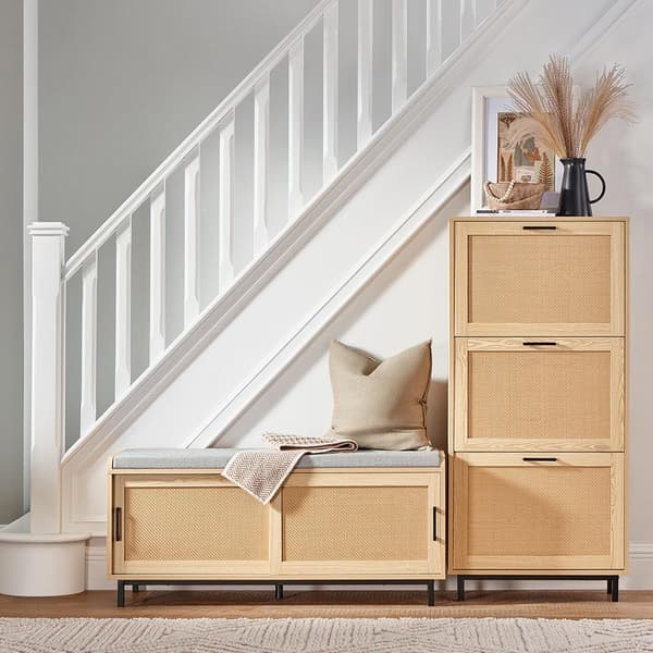 Sko Skab, FSR155-N, 60x24x127 cm, Brun