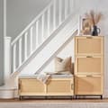 Miniatyrbillede 9 af 9: Sko Skab, FSR155-N, 60x24x127 cm, Brun