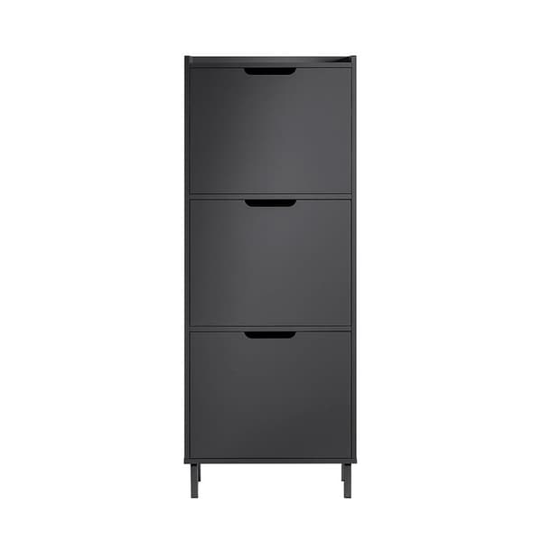 Sko Skab, FSR151-H-SCH, 19x91/129x50 cm, Brun