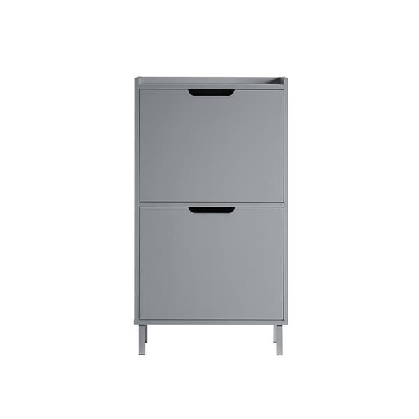 Sko Skab, FSR151-HG, 19x90x50 cm, Grå