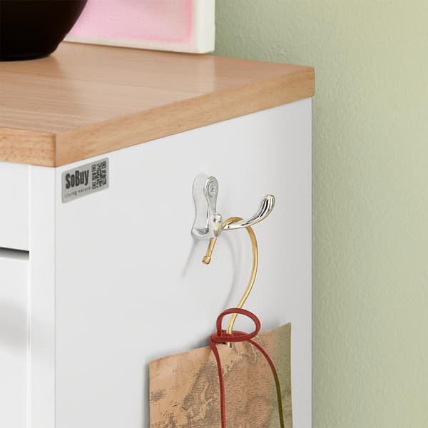 Skoskab, FSR144-WN, 59x26x116 cm, Hvid