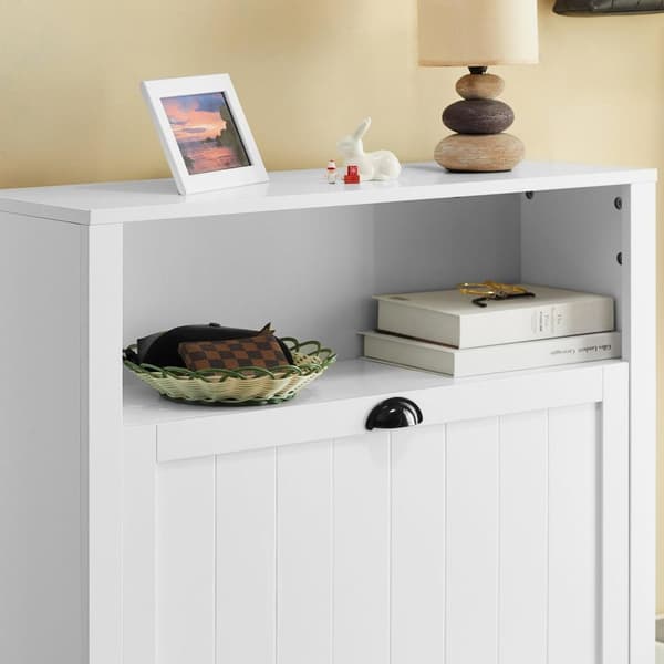 Sko Skab, FSR87-W, 80x24x110 cm, Brun