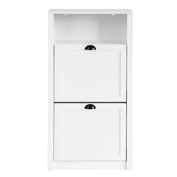 Sko Skab, FSR87-K-W, 60x24x110 cm, Brun