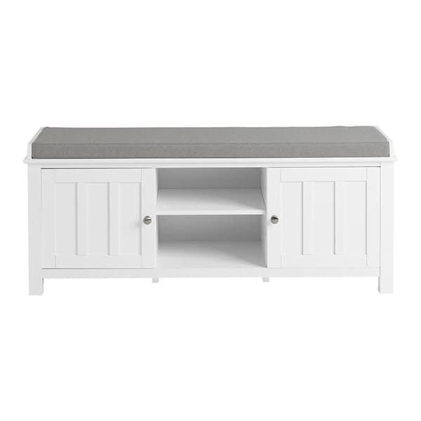 Bænk, FSR35-W, 35x43x105 cm, Hvid