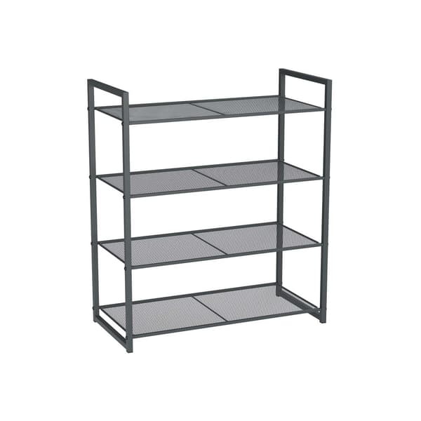 Skostativ 4 gitterhyller r�ykgr�