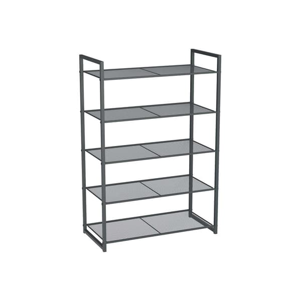 Skostativ 5 gitterhyller r�ykgr�